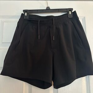 Lululemon Athletica Black Athletic Shorts Relaxed Fit